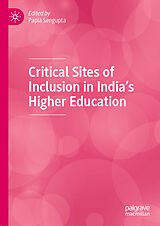 eBook (pdf) Critical Sites of Inclusion in India's Higher Education de 