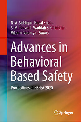 Livre Relié Advances in Behavioral Based Safety de 