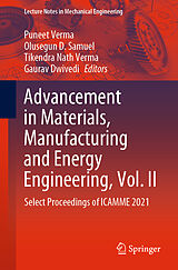 E-Book (pdf) Advancement in Materials, Manufacturing and Energy Engineering, Vol. II von 