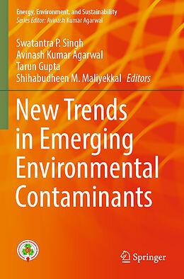 Kartonierter Einband New Trends in Emerging Environmental Contaminants von 