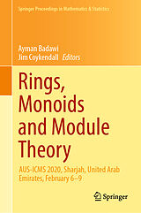 eBook (pdf) Rings, Monoids and Module Theory de 