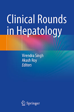 Couverture cartonnée Clinical Rounds in Hepatology de 