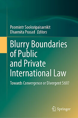 Livre Relié Blurry Boundaries of Public and Private International Law de 