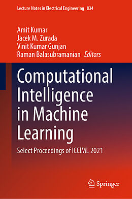 Livre Relié Computational Intelligence in Machine Learning de 