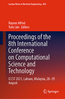 Livre Relié Proceedings of the 8th International Conference on Computational Science and Technology de 