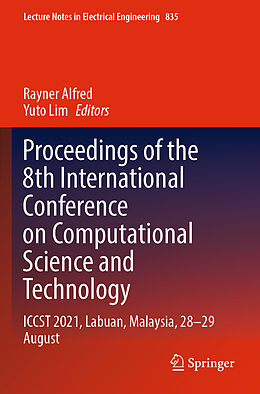 Couverture cartonnée Proceedings of the 8th International Conference on Computational Science and Technology de 