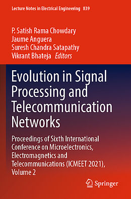 Couverture cartonnée Evolution in Signal Processing and Telecommunication Networks de 