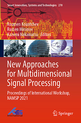 Couverture cartonnée New Approaches for Multidimensional Signal Processing de 