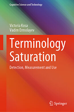 Livre Relié Terminology Saturation de Vadim Ermolayev, Victoria Kosa