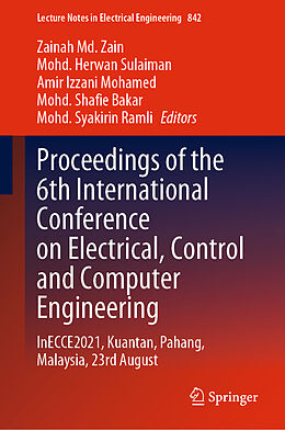 Livre Relié Proceedings of the 6th International Conference on Electrical, Control and Computer Engineering de 