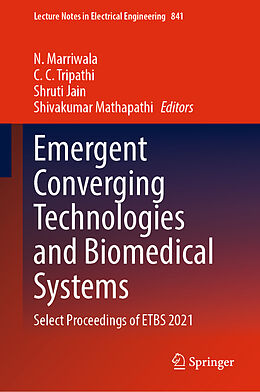 Livre Relié Emergent Converging Technologies and Biomedical Systems de 