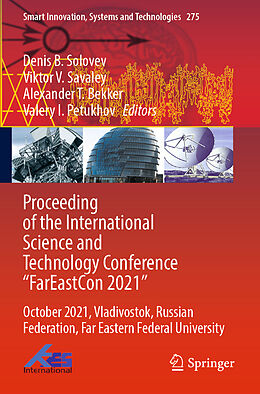 Couverture cartonnée Proceeding of the International Science and Technology Conference "FarEast on 2021" de 