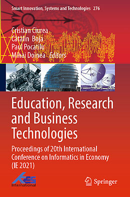 Couverture cartonnée Education, Research and Business Technologies de 