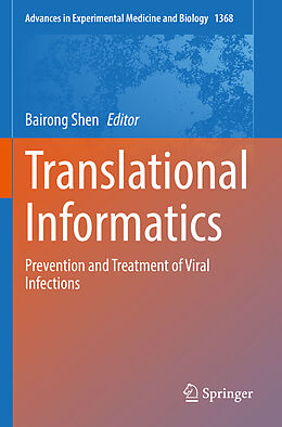 Couverture cartonnée Translational Informatics de 