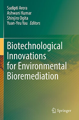 Couverture cartonnée Biotechnological Innovations for Environmental Bioremediation de 