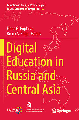 Couverture cartonnée Digital Education in Russia and Central Asia de 