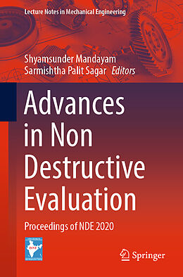 Couverture cartonnée Advances in Non Destructive Evaluation de 