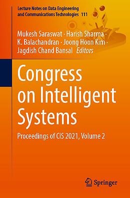 eBook (pdf) Congress on Intelligent Systems de 