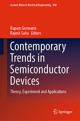 Livre Relié Contemporary Trends in Semiconductor Devices de 