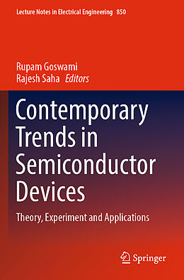 Couverture cartonnée Contemporary Trends in Semiconductor Devices de 