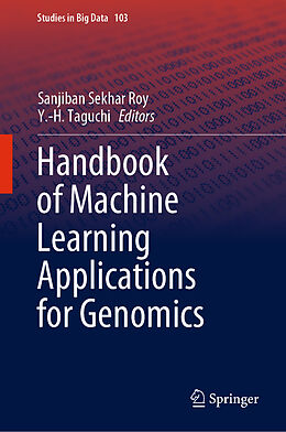 Livre Relié Handbook of Machine Learning Applications for Genomics de 