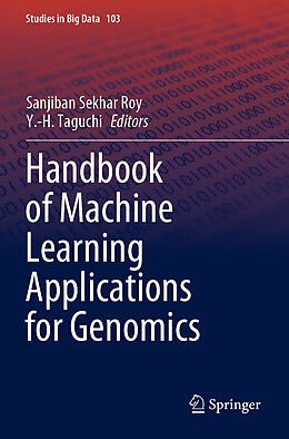 Kartonierter Einband Handbook of Machine Learning Applications for Genomics von 