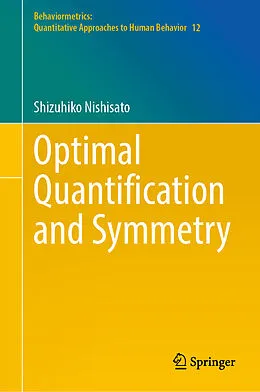 E-Book (pdf) Optimal Quantification and Symmetry von Shizuhiko Nishisato