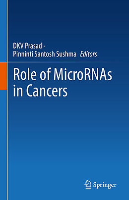 Livre Relié Role of MicroRNAs in Cancers de 