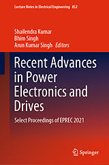 E-Book (pdf) Recent Advances in Power Electronics and Drives von 