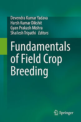 Livre Relié Fundamentals of Field Crop Breeding de 