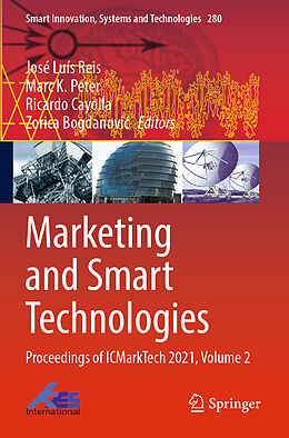 Couverture cartonnée Marketing and Smart Technologies de 