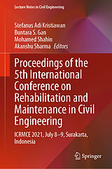 E-Book (pdf) Proceedings of the 5th International Conference on Rehabilitation and Maintenance in Civil Engineering von 
