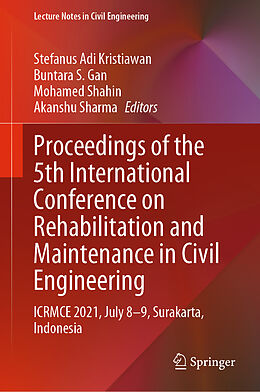 eBook (pdf) Proceedings of the 5th International Conference on Rehabilitation and Maintenance in Civil Engineering de 