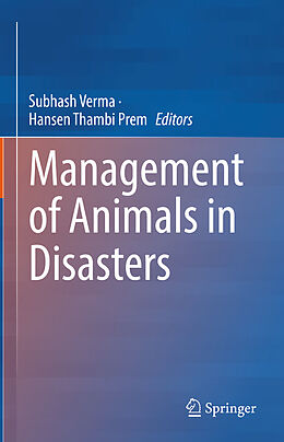 Livre Relié Management of Animals in Disasters de 