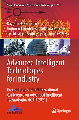 Couverture cartonnée Advanced Intelligent Technologies for Industry de 