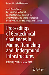 eBook (pdf) Proceedings of Geotechnical Challenges in Mining, Tunneling and Underground Infrastructures de 