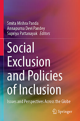 Couverture cartonnée Social Exclusion and Policies of Inclusion de 