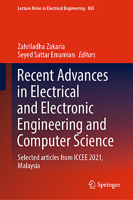 Livre Relié Recent Advances in Electrical and Electronic Engineering and Computer Science de 