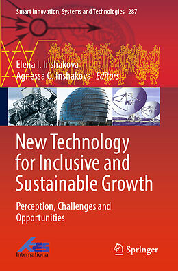 Couverture cartonnée New Technology for Inclusive and Sustainable Growth de 