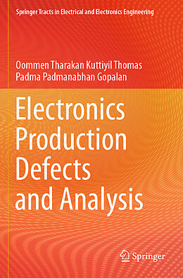 Kartonierter Einband Electronics Production Defects and Analysis von Padma Padmanabhan Gopalan, Oommen Tharakan Kuttiyil Thomas