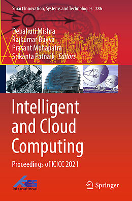 Couverture cartonnée Intelligent and Cloud Computing de 