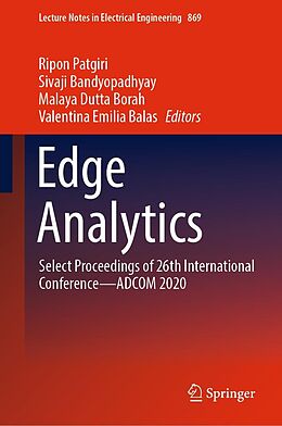 eBook (pdf) Edge Analytics de 