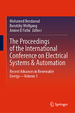 Livre Relié The Proceedings of the International Conference on Electrical Systems & Automation de 