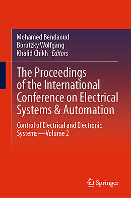 Livre Relié The Proceedings of the International Conference on Electrical Systems & Automation de 