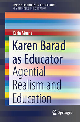 Couverture cartonnée Karen Barad as Educator de Karin Murris