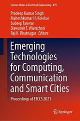 eBook (pdf) Emerging Technologies for Computing, Communication and Smart Cities de 