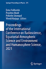 E-Book (pdf) Proceedings of the International Conference on Radioscience, Equatorial Atmospheric Science and Environment and Humanosphere Science, 2021 von 