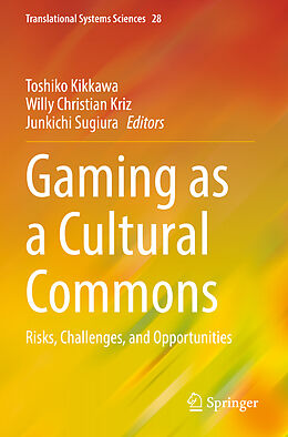 Couverture cartonnée Gaming as a Cultural Commons de 