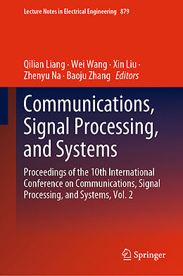 Livre Relié Communications, Signal Processing, and Systems de 