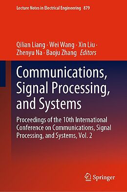 eBook (pdf) Communications, Signal Processing, and Systems de 